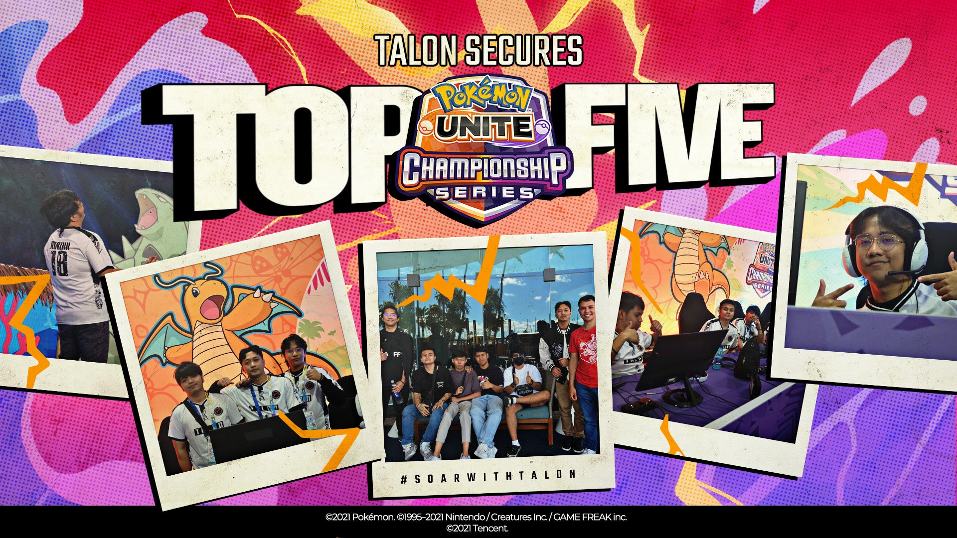 TALON SECURES TOP 5 IN POKÉMON UNITE WORLD CHAMPIONSHIP 2024