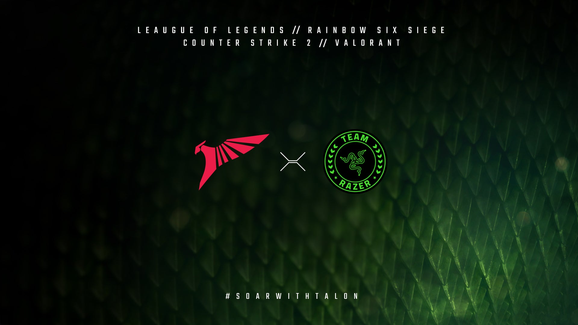 RAZER X TALON ANNOUNCE NEW PARTNERSHIP